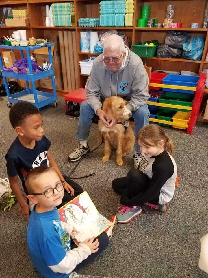 reading program with dog