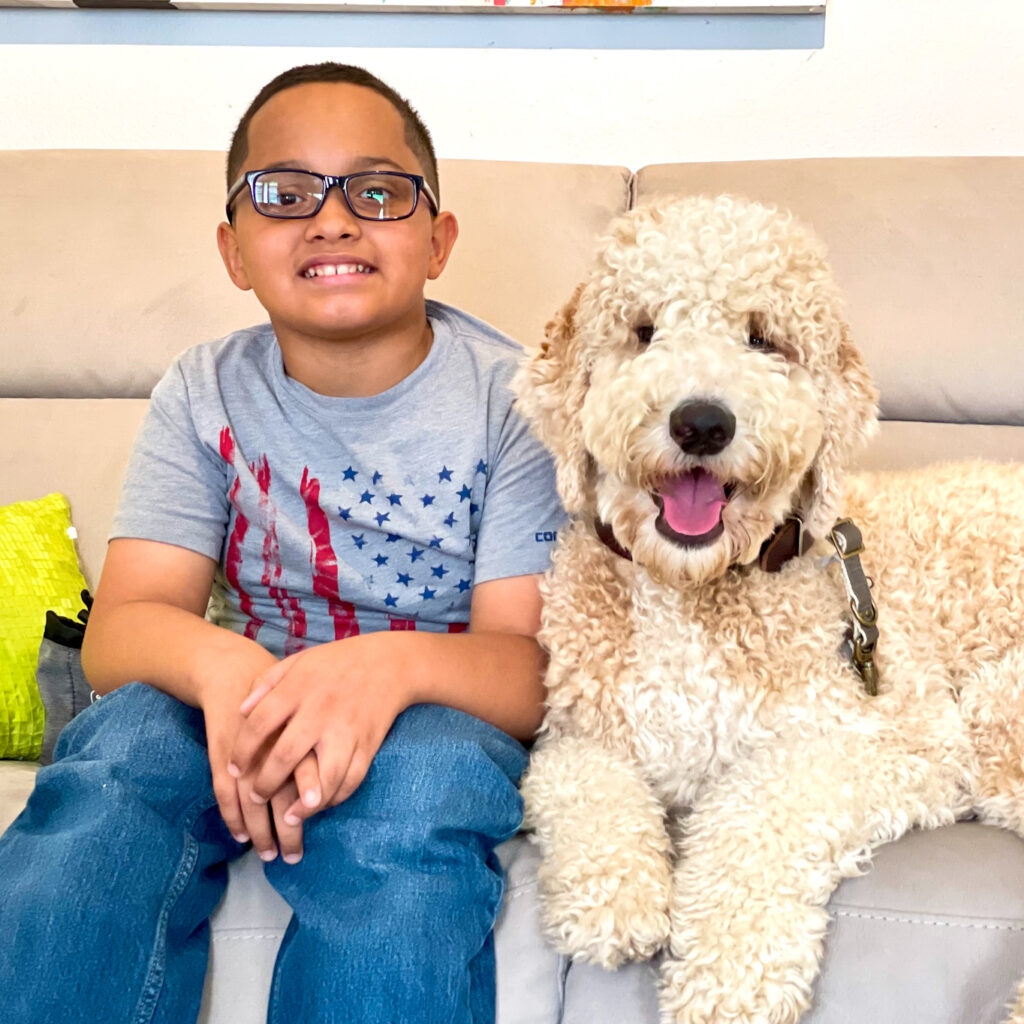 Jaziel and Service dog tucson